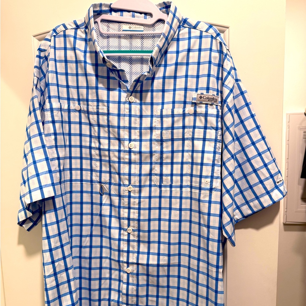 Men’s Columbia PFG Fishing Shirt 2X